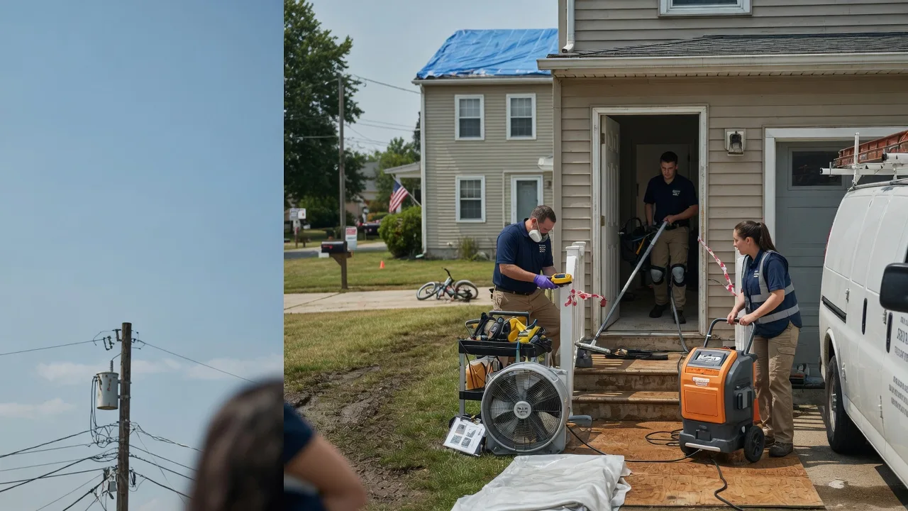 Water Damage Repair in San Pierre, IN near me
